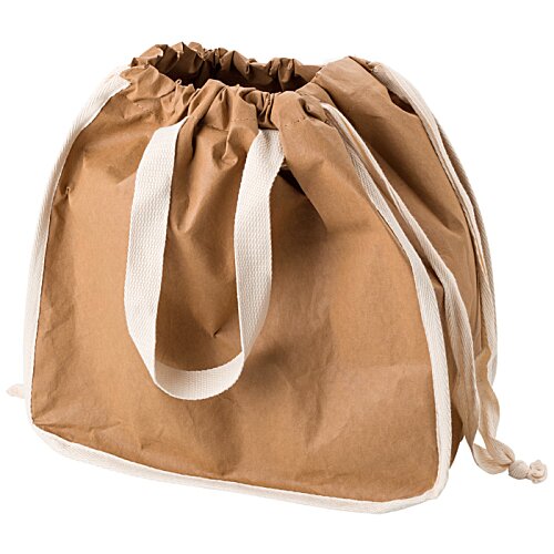 Additional Image 3 - a brown bag with white straps