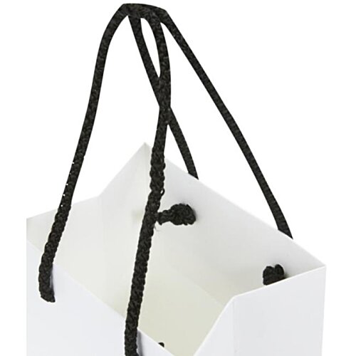 Additional Image 3 - a white bag with black straps