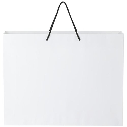 Additional Image 5 - a white square sign with a black handle