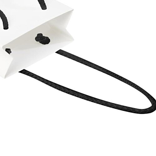 Additional Image 4 - a black loop on a white bag