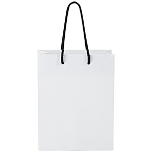 Additional Image 2 - a white bag with black handles