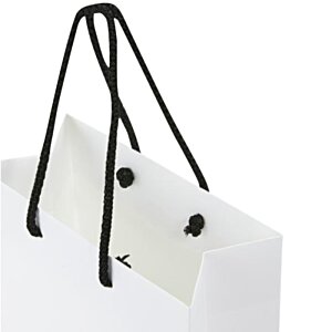 Additional Image 4 - a white bag with black handles