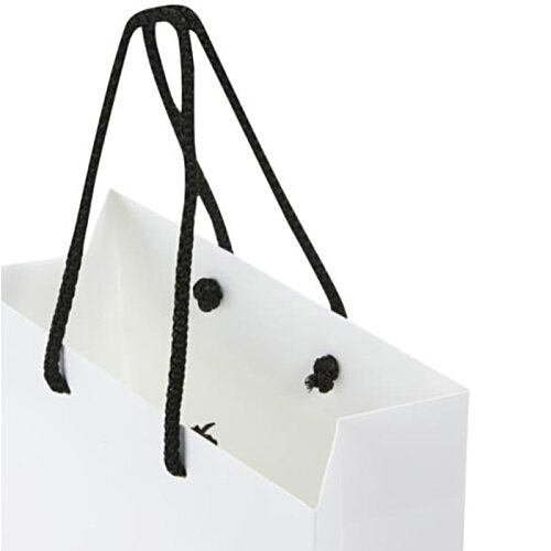 Additional Image 4 - a white bag with black handles