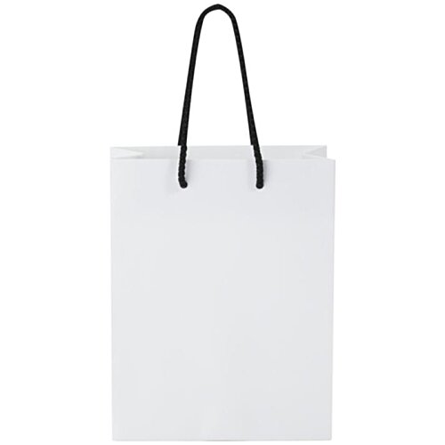 Additional Image 2 - a white bag with black handles