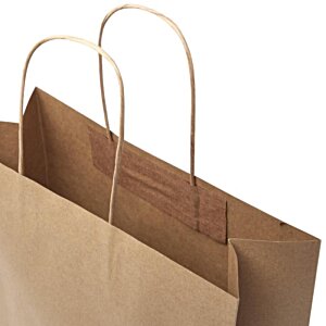 Additional Image 1 - a brown bag with handles