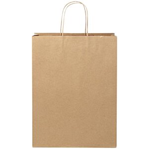 Additional Image 1 - a brown paper bag with a handle