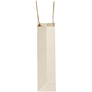 Additional Image 3 - a white bag with brown handles