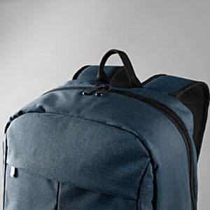 Additional Image 5 - a blue backpack with a black handle