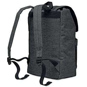 Additional Image 3 - a black backpack with straps