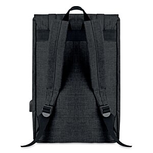 Additional Image 6 - a black backpack with straps