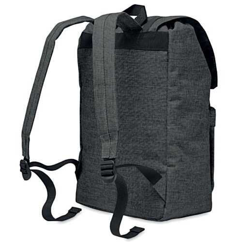 Additional Image 3 - a black backpack with straps