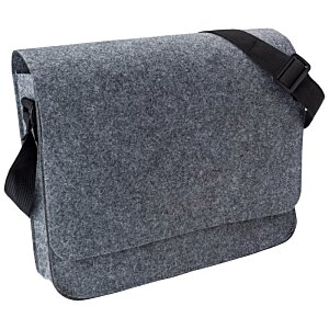 Additional Image 3 - a grey bag with a black strap