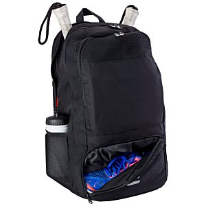 Additional Image 3 - a black backpack with a pocket