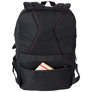 Additional Image 4 - a black backpack with a pocket