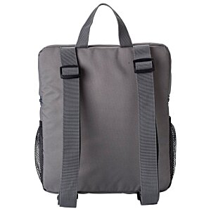 Additional Image 2 - a grey backpack with straps