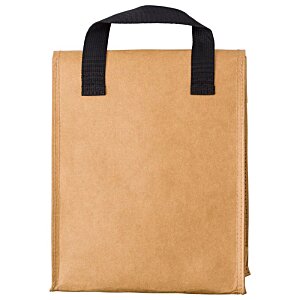 Additional Image 2 - a brown bag with black handles