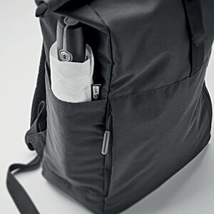 Additional Image 5 - a black bag with a white label