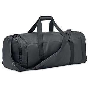 Additional Image 1 - a black duffel bag with a strap