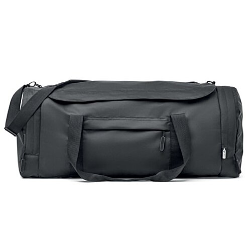 Additional Image 2 - a black duffel bag