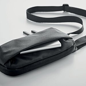 Additional Image 6 - a black purse with a pen in it