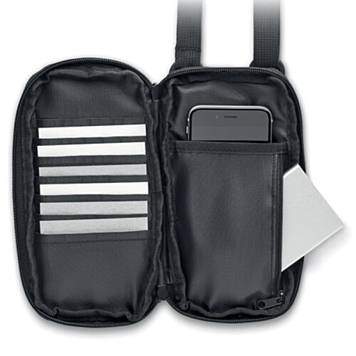 Additional Image 4 - a black bag with a white tag