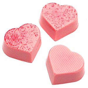 Additional Image 1 - a group of pink heart shaped candies