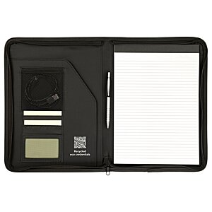 Additional Image 2 - a black folder with a white sheet of paper