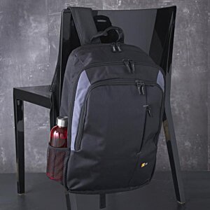 Additional Image 5 - a black backpack on a chair