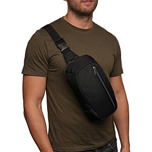 Additional Image 3 - a man wearing a black bag