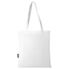View Image 2 of 5 of Zeus Recycled Tote Bag - White