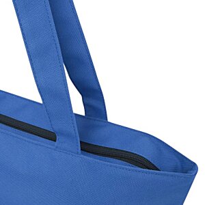 Additional Image 8 - a blue bag with black zipper