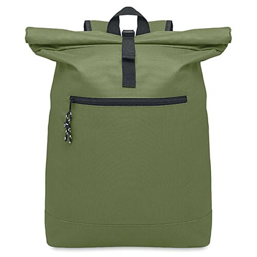 Additional Image 14 - a green backpack with a black strap