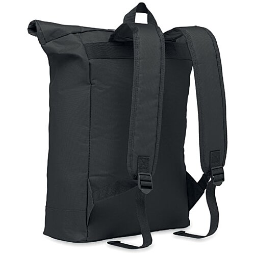 Additional Image 1 - a black backpack with straps