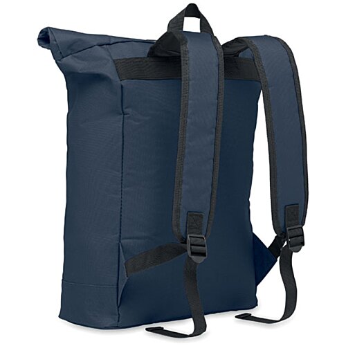 Additional Image 3 - a blue backpack with straps