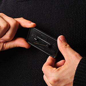 Additional Image 2 - a person holding a black rectangular object