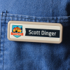 View Image 4 of 6 of Select Slim Rectangle Recycled Name Badge