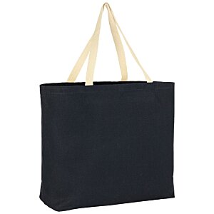 Additional Image 1 - a black bag with yellow handles