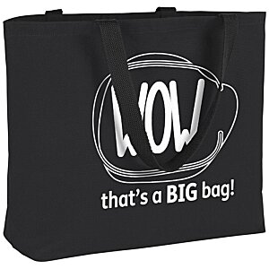 Additional Image 2 - a black bag with white text
