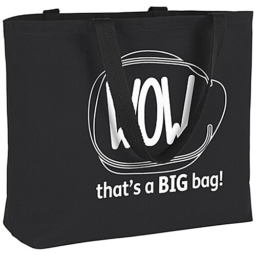 Additional Image 2 - a black bag with white text