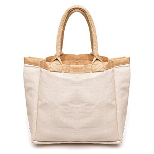 Additional Image 3 - a white and tan bag