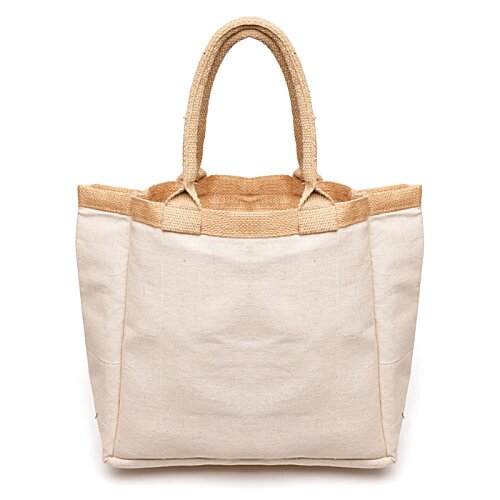 Additional Image 3 - a white and tan bag