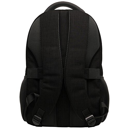 Additional Image 2 - a black backpack with straps