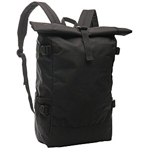 Additional Image 1 - a black backpack with a strap