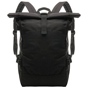 Additional Image 2 - a black backpack with straps