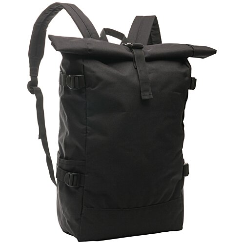Additional Image 1 - a black backpack with a strap