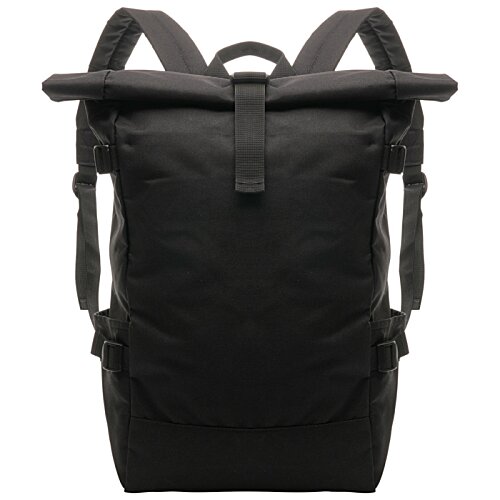 Additional Image 2 - a black backpack with straps