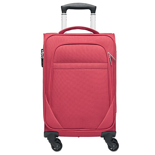 Additional Image 1 - a red suitcase with wheels