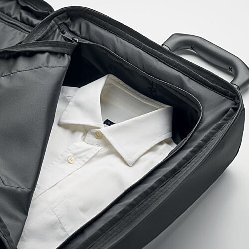 Additional Image 5 - a white shirt inside of a suitcase