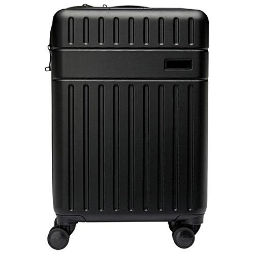 Additional Image 1 - a black suitcase on wheels