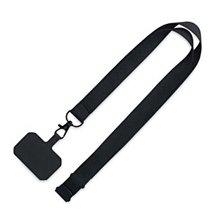 Additional Image 2 - a black strap with a key